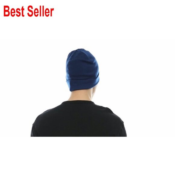 Merino Wool Cuff Beanie Warm Winter Hat Unisex Classic Minimal Cozy